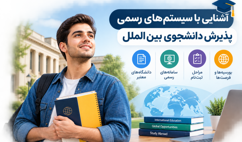 آشنایی با سیستم‌های رسمی پذیرش دانشجوی بین‌الملل